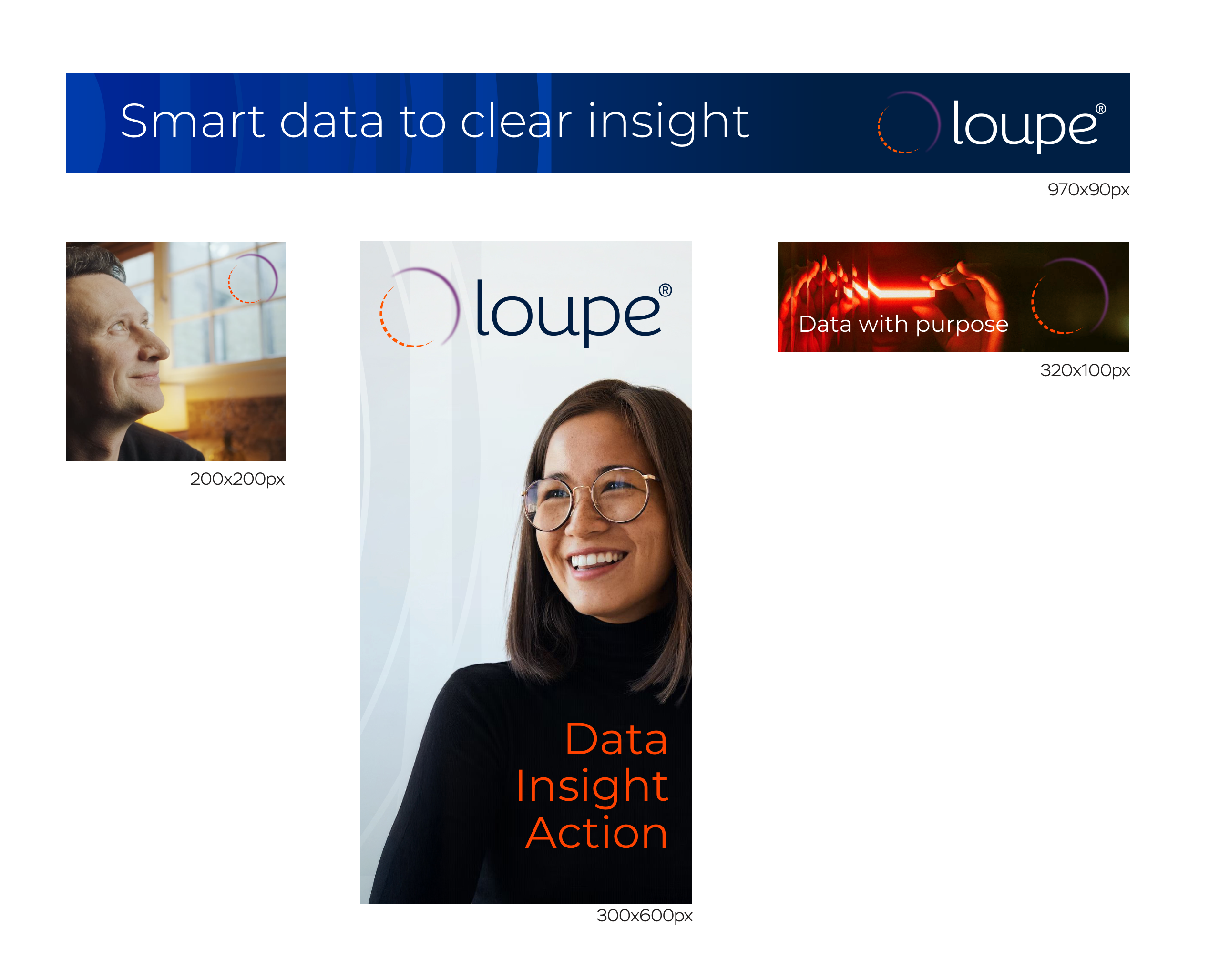 Loupe Digital banners