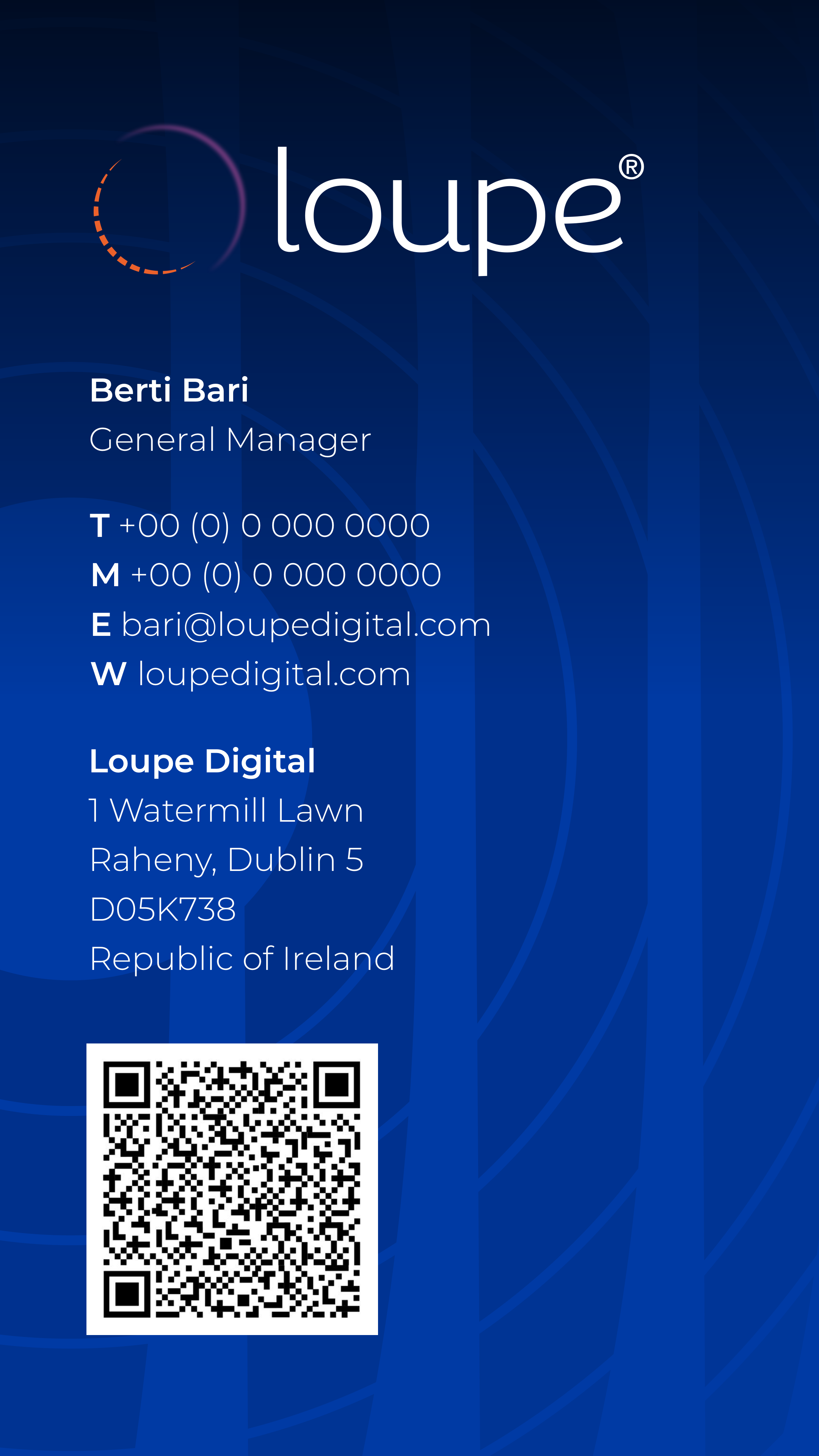 Loupe Digital business cards